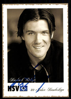 Raphael Wicky Autogrammkarte Hamburger SV 2003-04 1. Karte +A 96160