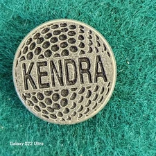 Personalized Metal Golf Ball Marker for Kendra