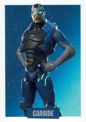 Panini Fortnite Serie 1 2019 Sticker Epic Games Sticker Nr. # 154 Carbide