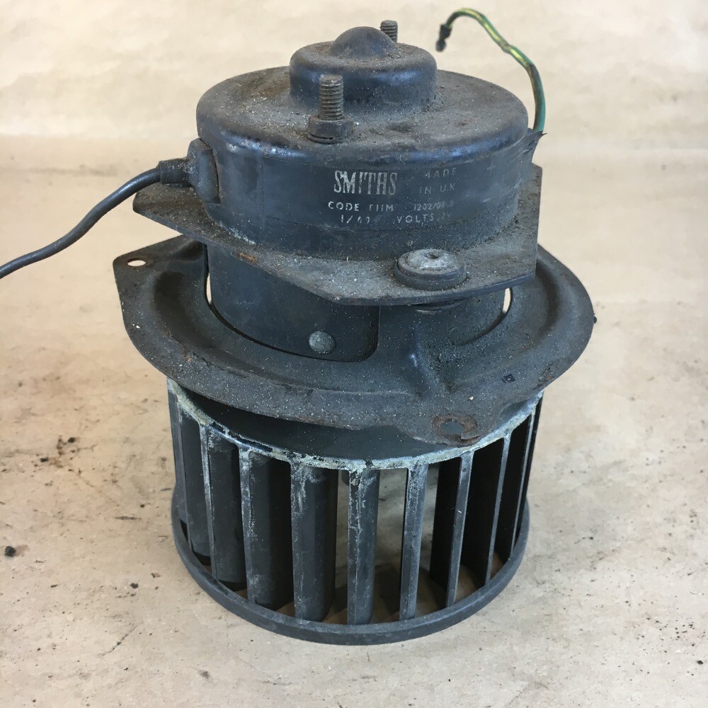 OEM MG MGB Heater Blower Motor Smiths FHM 1202/03 1/69 Original Part | eBay