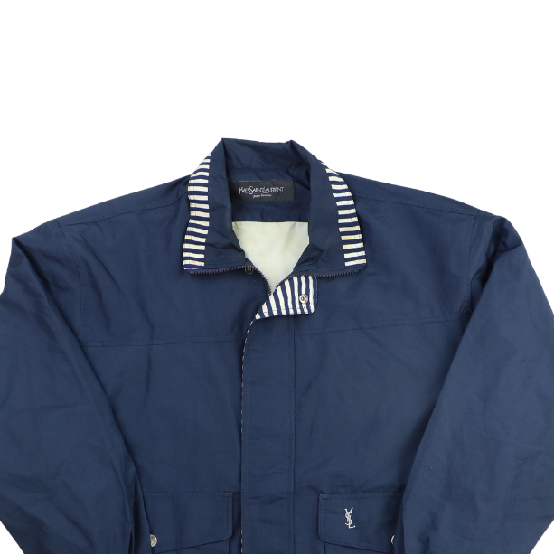 Yves Saint Laurent Jacket Coat Vintage Jacket 90s Track