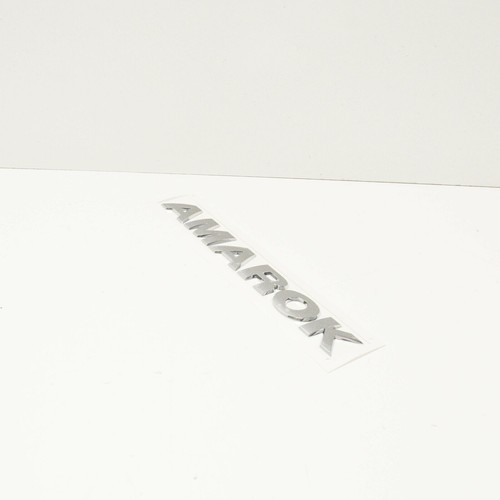 NEW VW AMAROK REAR TRUNK AMAROK LETTERING EMBLEM BADGE CHROME 2H5853687739 - Bild 2 von 6