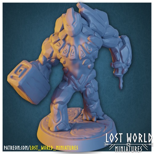 Miniature D&D/wargames Lost Kingdom Novembre November 2021 resina 3d print - Foto 6 di 16