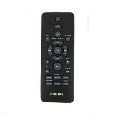 philips music system remote control
