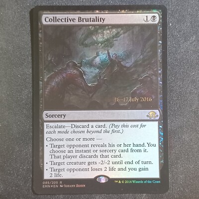 Collective Brutality - Foil Prerelease - Eldritch Moon (Magic/MTG)
