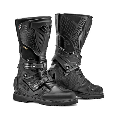 Sidi Adventure 2 Gore schwarz Gore Tex Motorrad Motorrad Abenteuerstiefel
