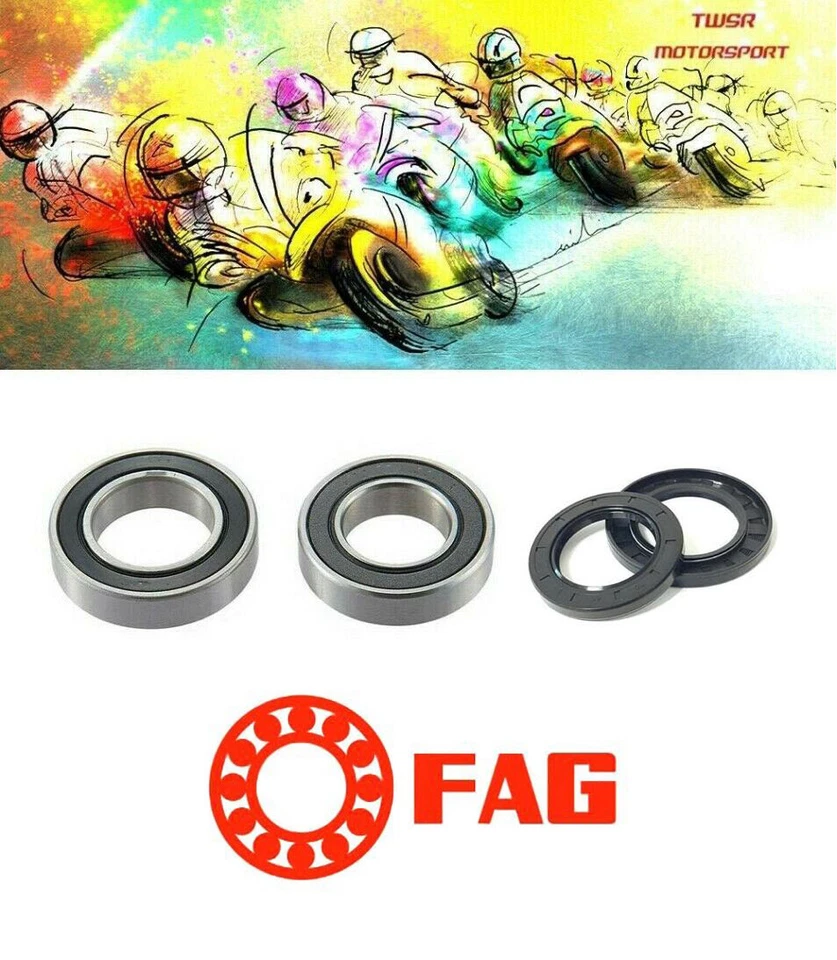 FAG / SKF BMW S1000 RR / R Front Wheel Bearing & Seals 2010 - 2016