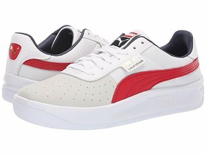 Puma Zapatos De Oro Blanco Rojo California Boardwalk 7 para mujer Raro | eBay
