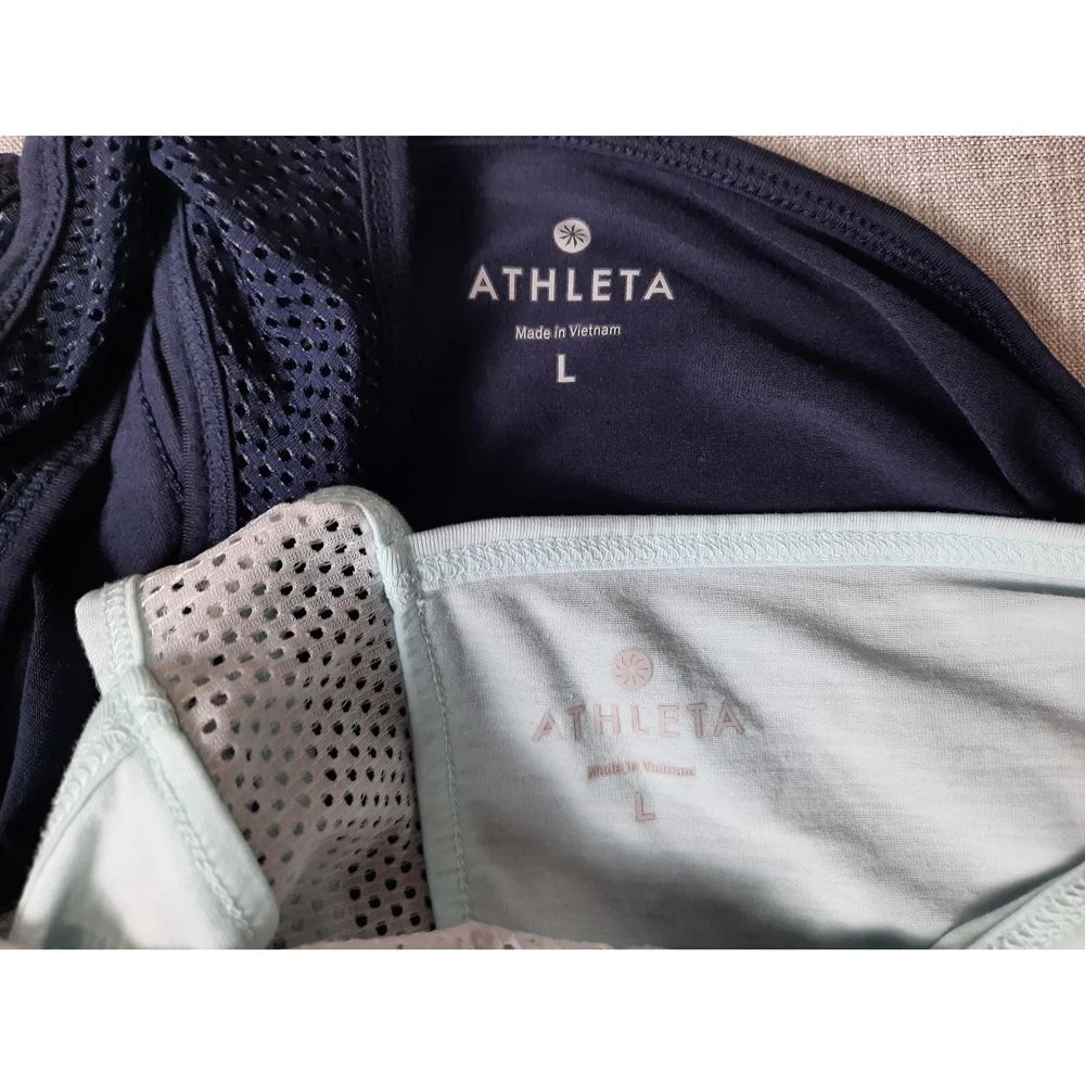 athleta active pullover stretch mesh lyocell blend tank-top