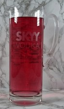 SKYY VODKA HAND CRAFTED 1.3 LTR. GLASS WATER/COCKTAIL JUG