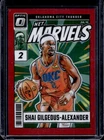 2024-25 Donruss Optic Shai Gilgeous-Alexander Net Marvels Red #36/99 Thunder