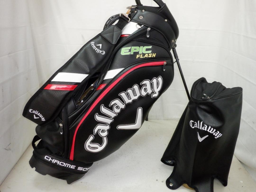 Callaway Epic 9.0 Professional Stand Bag Black PU Used with