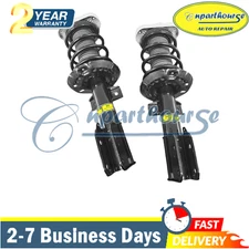 Pair Front Right & Left Shock Absorber Spring Fit 10-16 Mercede W212 E350 4Mati