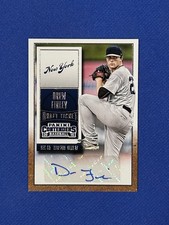 2015 Panini Contenders Draft Ticket Auto #49 Drew Finley autograph