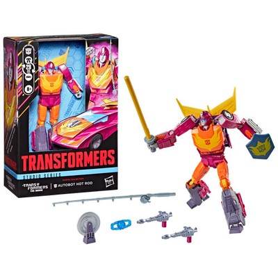 Hasbro SS86 Hot Rod MTMTE Voyager Class Transformers Studio Series The Movie