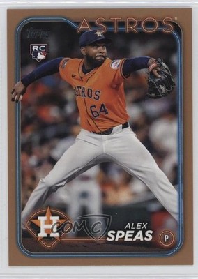 2024 Topps Update Gold 286/2024 Alex Speas #US222 1g1b