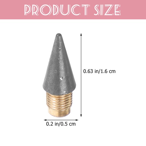 25 Pcs No Sharpening Pencil Refill Student Inkless Pencils Everlasting Dark - 第 8/12 張圖片