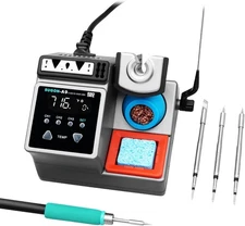 SUGON A9 245 Soldering Station, 120W Soldering Iron Station Kit