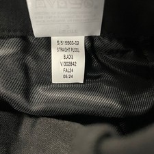 BANANA REPUBLIC Double Weave Straight Trouser Women's Size 2P Black