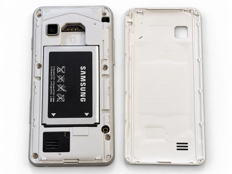 SAMSUNG GT-S5260 weiß ohne Akku UNGETESTET DEFEKT #44, Foto 3 von 5