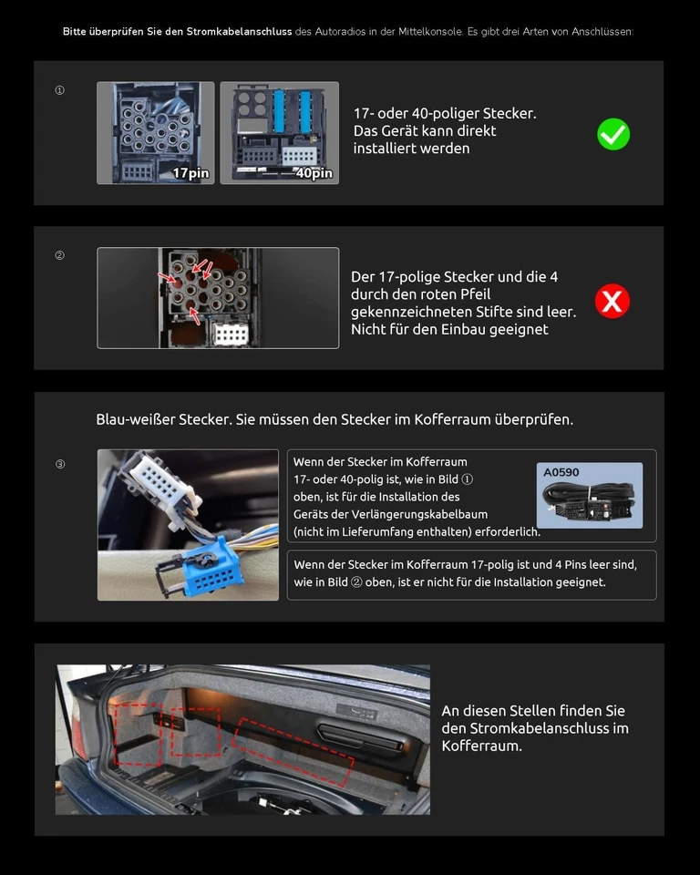 Autoradio Für BMW E46 3er 318 320 325 M3 Carplay Android 14 GPS Navi mit Kamera - Bild 4 von 4