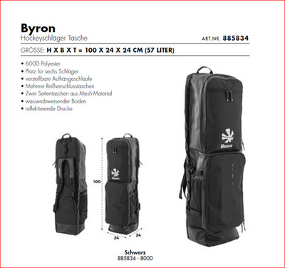 Reece Byron Stick Bag 885834-8000 Hockeystick Bag Schlägertasche Hockey Tasche