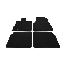 Chevy Equinox 2010-2017 Floor Mats Front Rear Black Nylon 4pcs 22783017