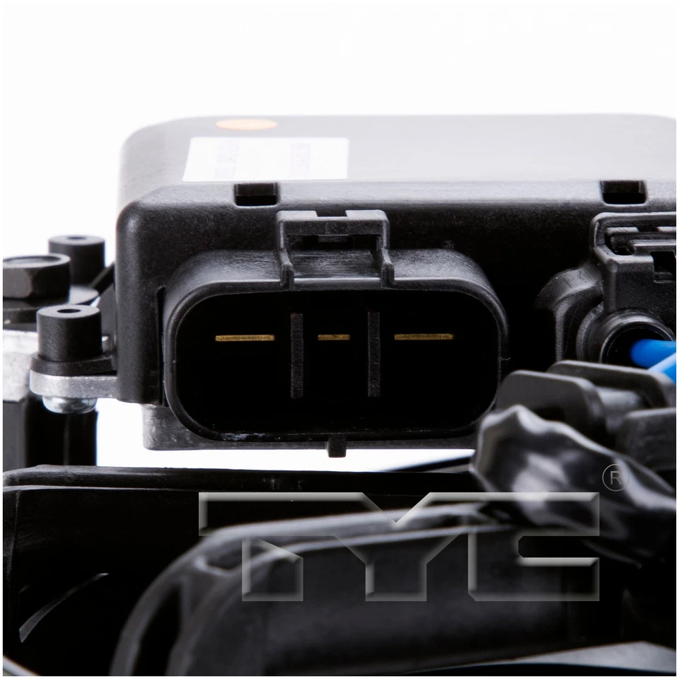 For 2014-2015 INFINITI Q60 3.7L V6 Dual Radiator and Condenser Fan Assembly TYC - Image 4 of 4