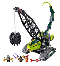 LEGO Ninjago 9457 Fangpyre Wrecking Ball Rare Retired 100% Complete Set