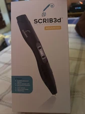 Brand New SCRIB3D Advanced 3D Printing Pen with Filament and Power Adapter