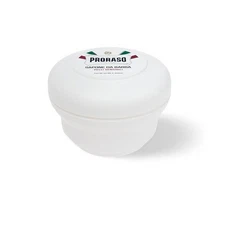 Proraso Shaving Soap in a White Bowl: Sensitive Skin #400921