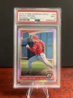2018 Panini Donruss Rookie Shohei Ohtani RC Optic Running HOLO #56 PSA 9 MINT