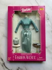 Mattel Fashion Avenue Boutique Shimmery Blue Barbie Doll Outfit #14980