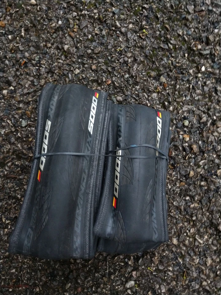 2x Continental GP 5000 30C Braun Skin 622 700C 30mm Grand Prix