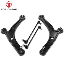 4pc Front Lower Control Arm Ball Joint Sway Bar for 2006-2014 Honda Ridgeline