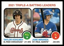 2022 Topps Heritage Minor League Taylor Kohlwey El Paso Chihuahuas #66