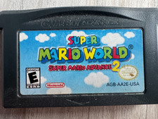 Super Mario World Super Mario Advance 2 Game Boy Advance 2002 Cartridge Only GBA