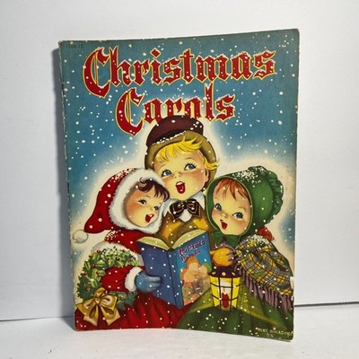 Vintage Christmas Carols Songbook Karl Schulte Whitman Publishing