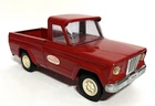 1960's Vintage Tonka  Jeep Pickup Truck Red - Steel