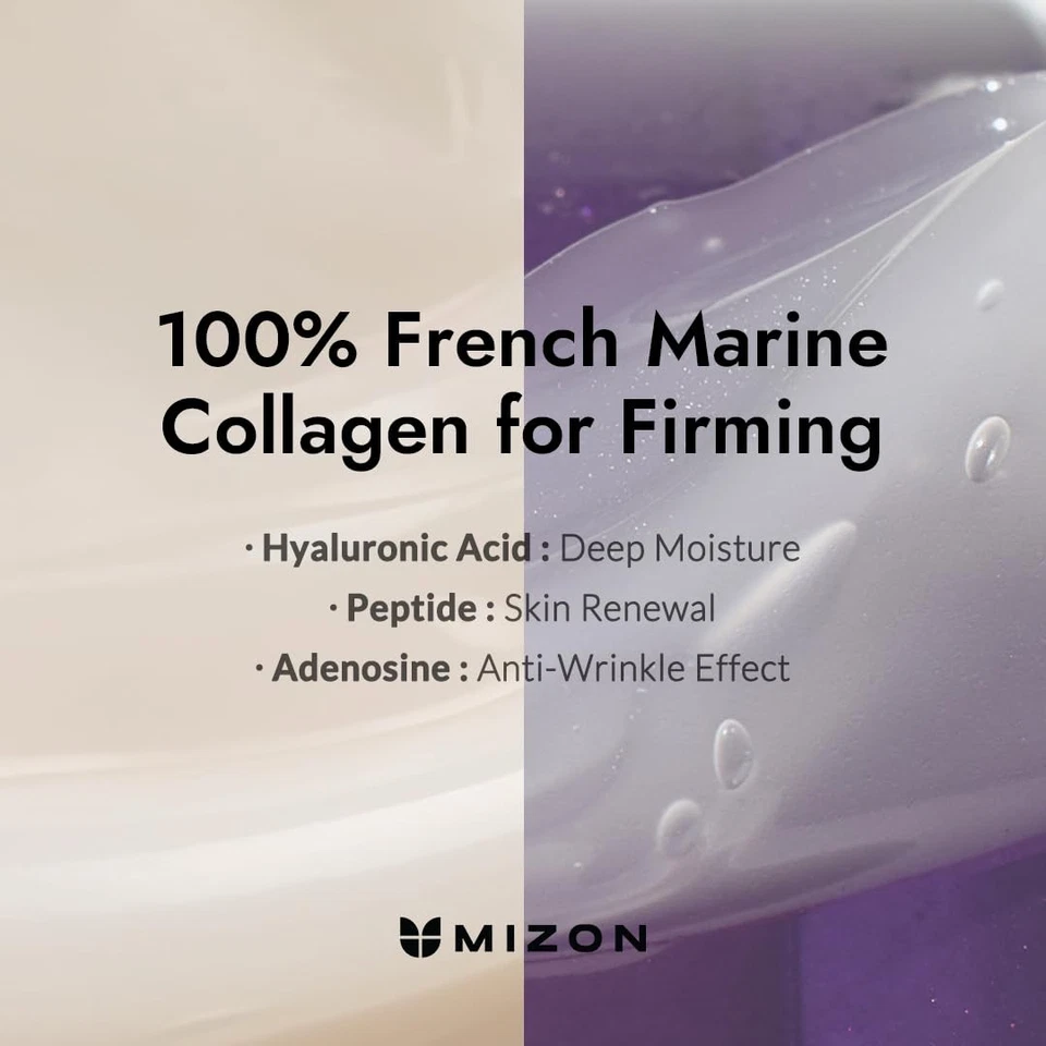 Crema reafirmante de ojos MIZON Collagen Power colágeno antiarrugas elastina potenciador... Foto 4 de 4