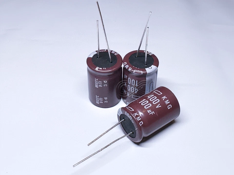 NIPPON CHEMI-CON 10X EKMG401ELL101MM25S Chemi-Con 100uF 400V 18x25 Electrolytic Radial Capacitor