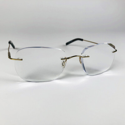 EMPORIUM SMART Brille GOLD RANDLOS Brillengestell MOD: EARTH