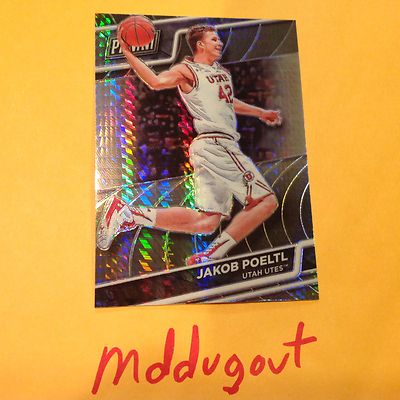 Jakob Poeltl #81 Utes RC 2016 Panini National Vip Gold Prizm Ref Nur 99 Made