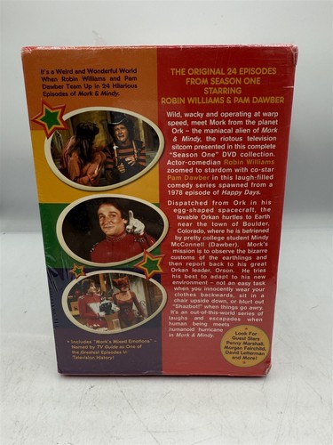 NEW SEALED MORK & MINDY COMPLETE FIRST 1 SEASON DVD BOX SET - Picture 3 of 3