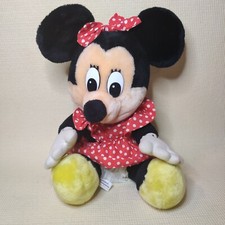 Vintage Disney World Minnie Mouse Disneyland Plush Stuffed Animal 12