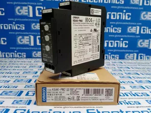 OMRON K8AK-PM2 380-480VAC 3-PHASE MONITORING RELAY