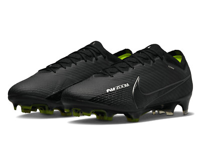 Nike Zoom Mercurial Vapor 15 Elite FG Mens Sizes Black Football Soccer Boots  