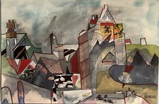 Painting By Woodstock New York Abstract Expressionist Artist Edward Berkise Painting By Woodstock New York Abstract Expressionist Artist Edward Berkise