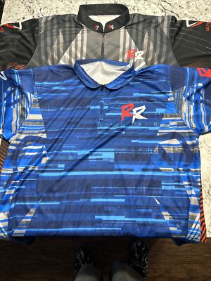 (2) Dart Jersey 2XL Red Eye Rhino DART JERSEY 1/4 Zip Very Nice Fabric Quality