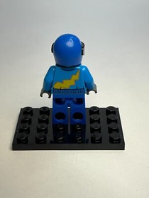 LEGO Minifigure Juniors Town City Race -Driver Dark Azure Jacket -rac055 -#10673